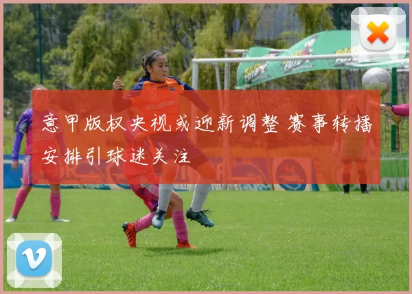 意甲版权央视或迎新调整 赛事转播安排引球迷关注