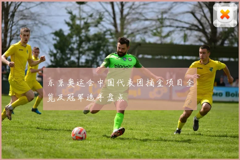 东京奥运会中国代表团摘金项目全览及冠军选手盘点