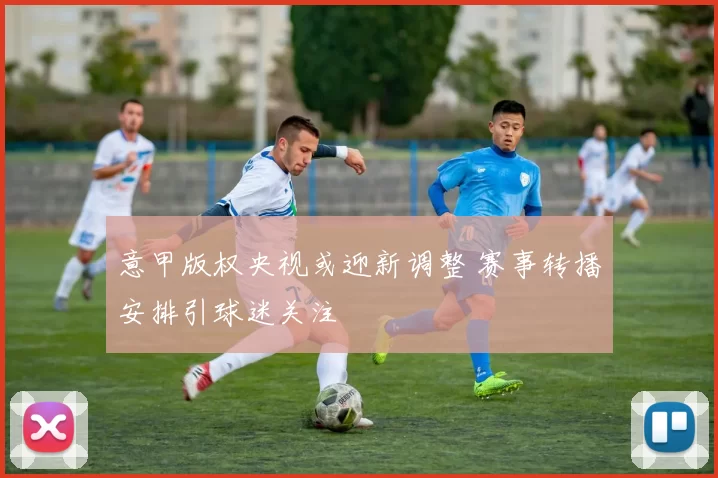 意甲版权央视或迎新调整 赛事转播安排引球迷关注